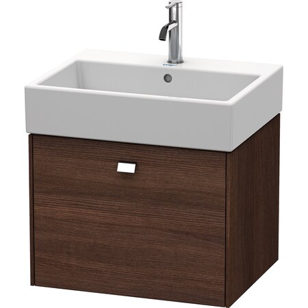 Brioso Wall-Mounted Vanity Unit Chestnut Dark